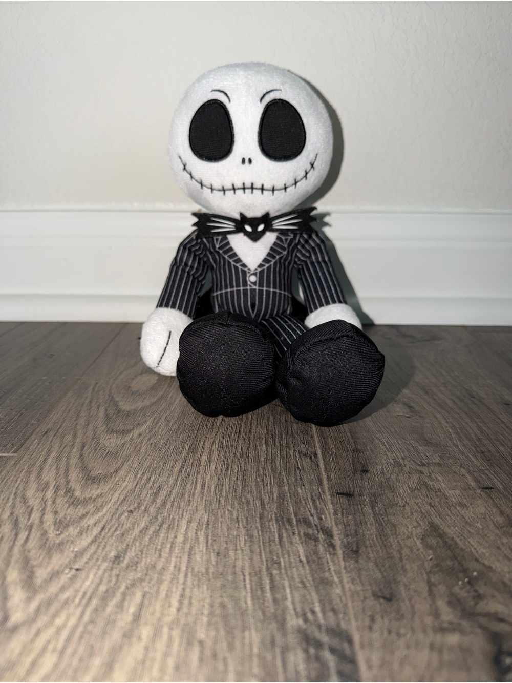 Disney The Nightmare Before Christmas Jack Skellington Plush - Black & White